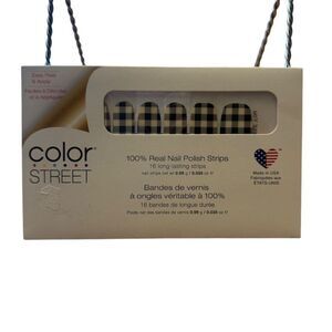 Color Street Plaid About You Multicolor Nail Polish Strips
